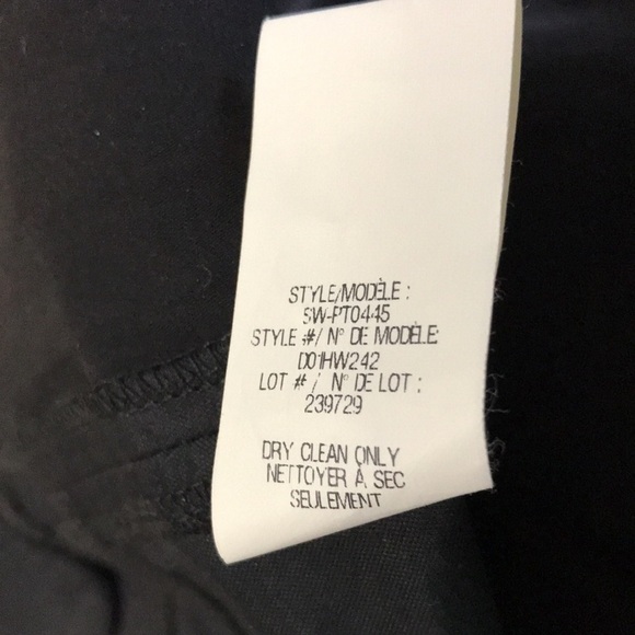 HELMUT LANG Black Lightweight Trousers Size 4 - Picture 9 of 10